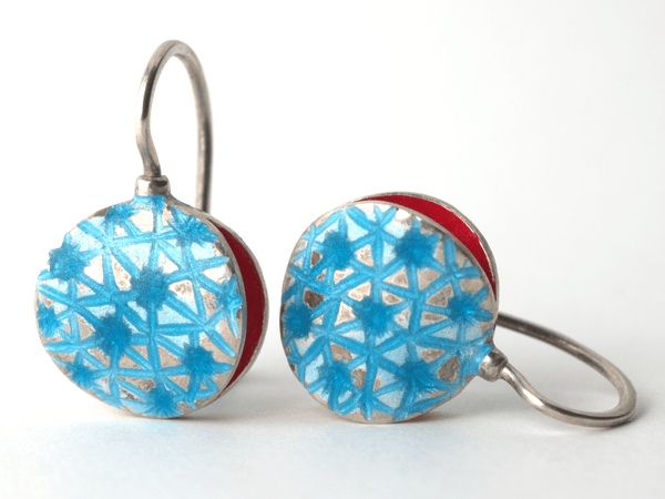 katrin_koehler_emailleschmuck_ohrring_muschel_mohn_4185
