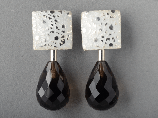 katrin_koehler_emailleschmuck_ohrring_stecker_seeigel_carre_einhaenger_pampel_rauchquarz.000077.b